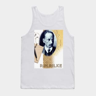 Rilke Collage Portrait Tank Top